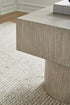 Square Grayish Brown End Table - Adams Furniture