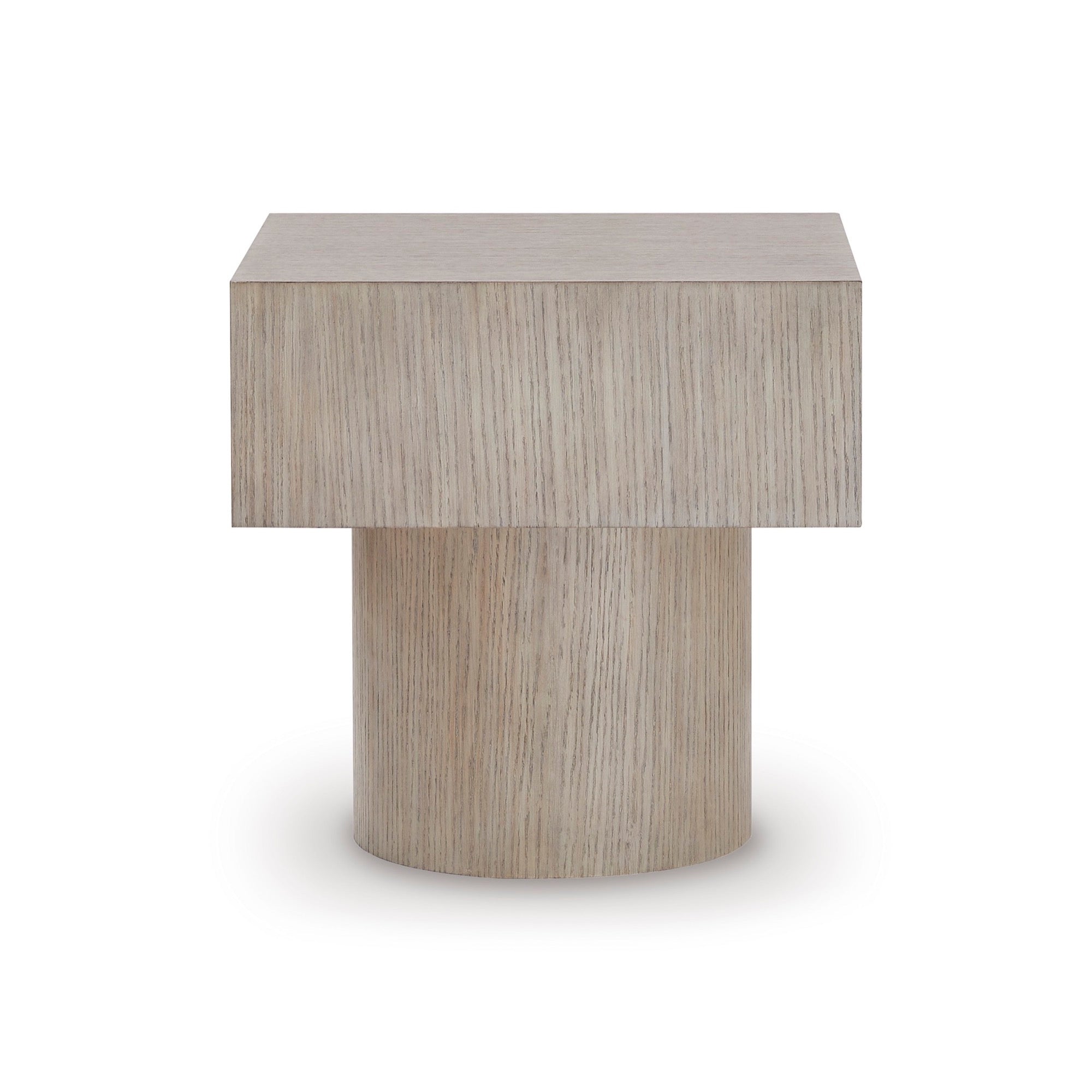Square Grayish Brown End Table - Adams Furniture