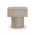 Square Grayish Brown End Table - Adams Furniture