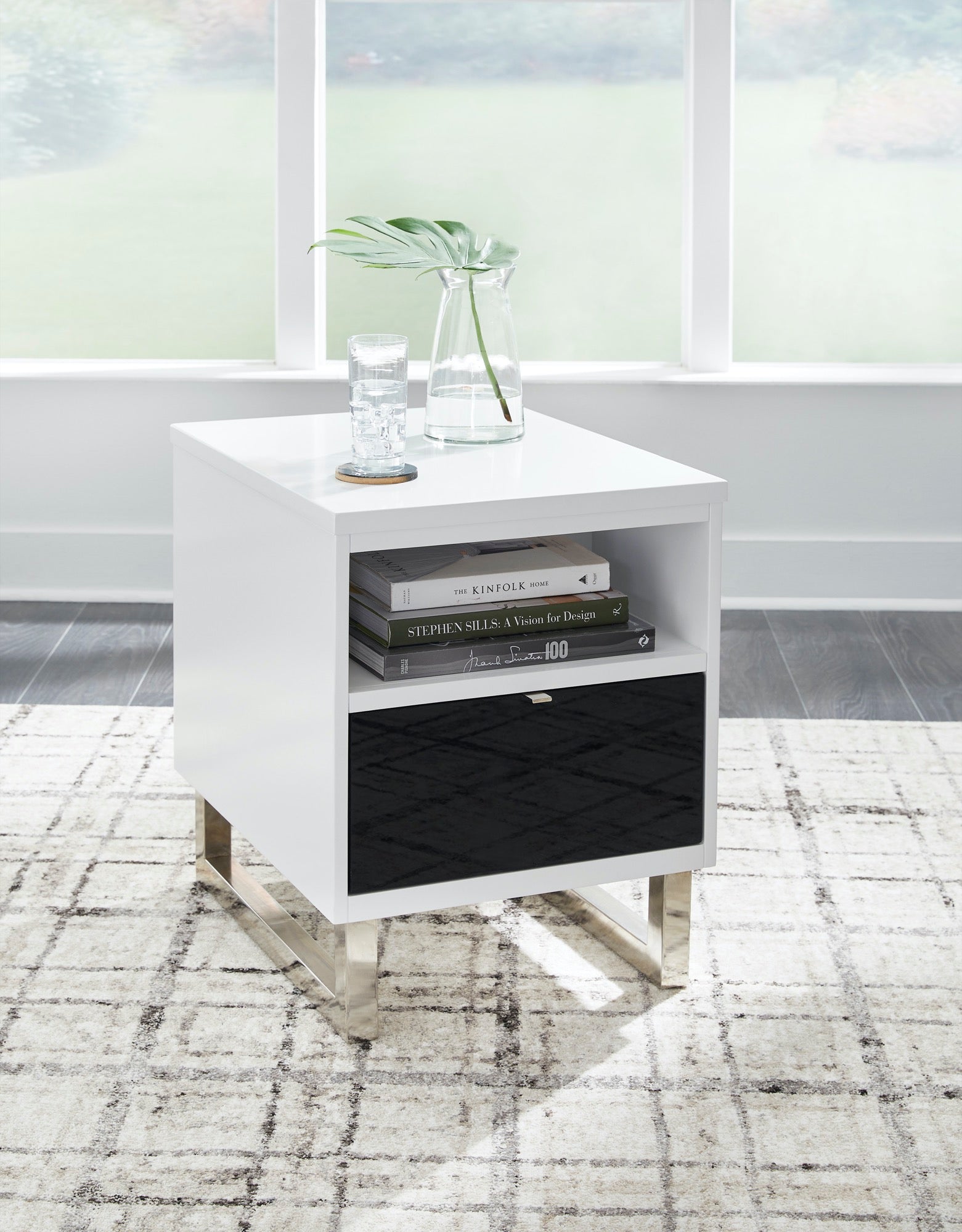 Gardoni Chairside End Table - Adams Furniture