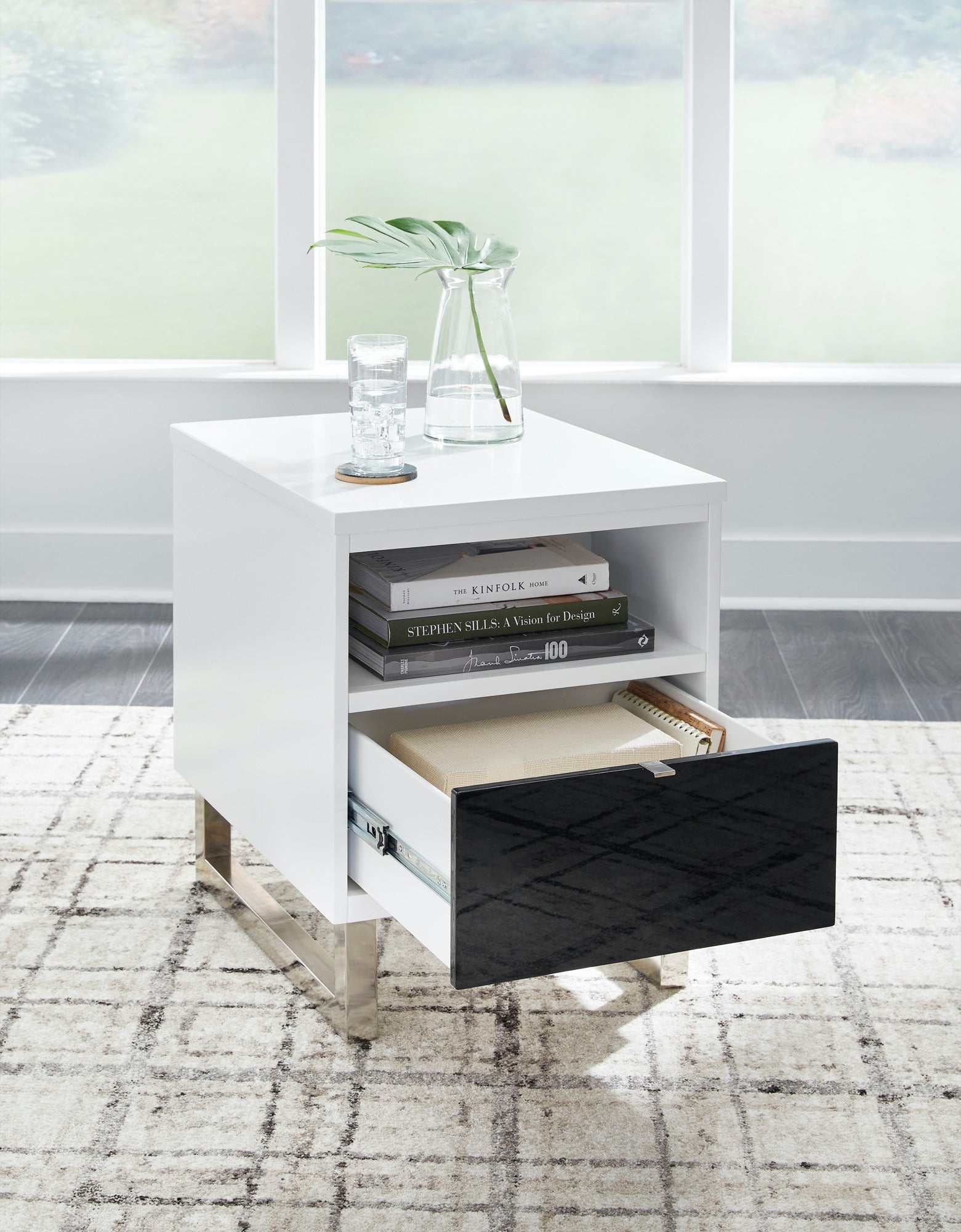Gardoni Chairside End Table - Adams Furniture