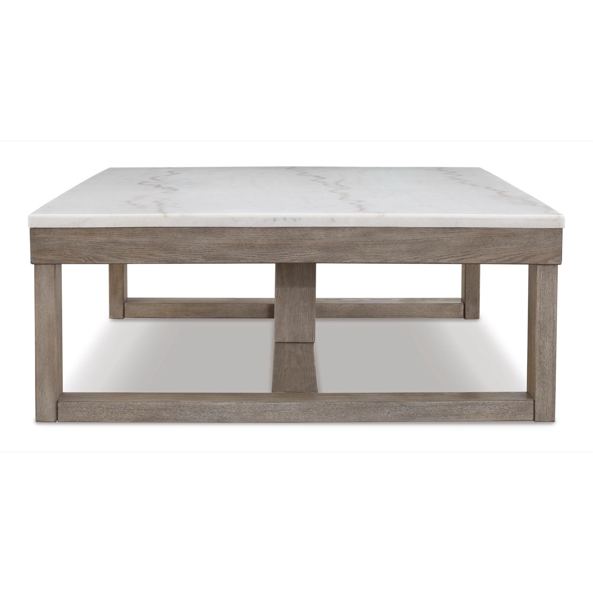Marble Top Rectangular Coffee Table - Adams Furniture