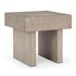 Wire-brushed Square End Table - Adams Furniture