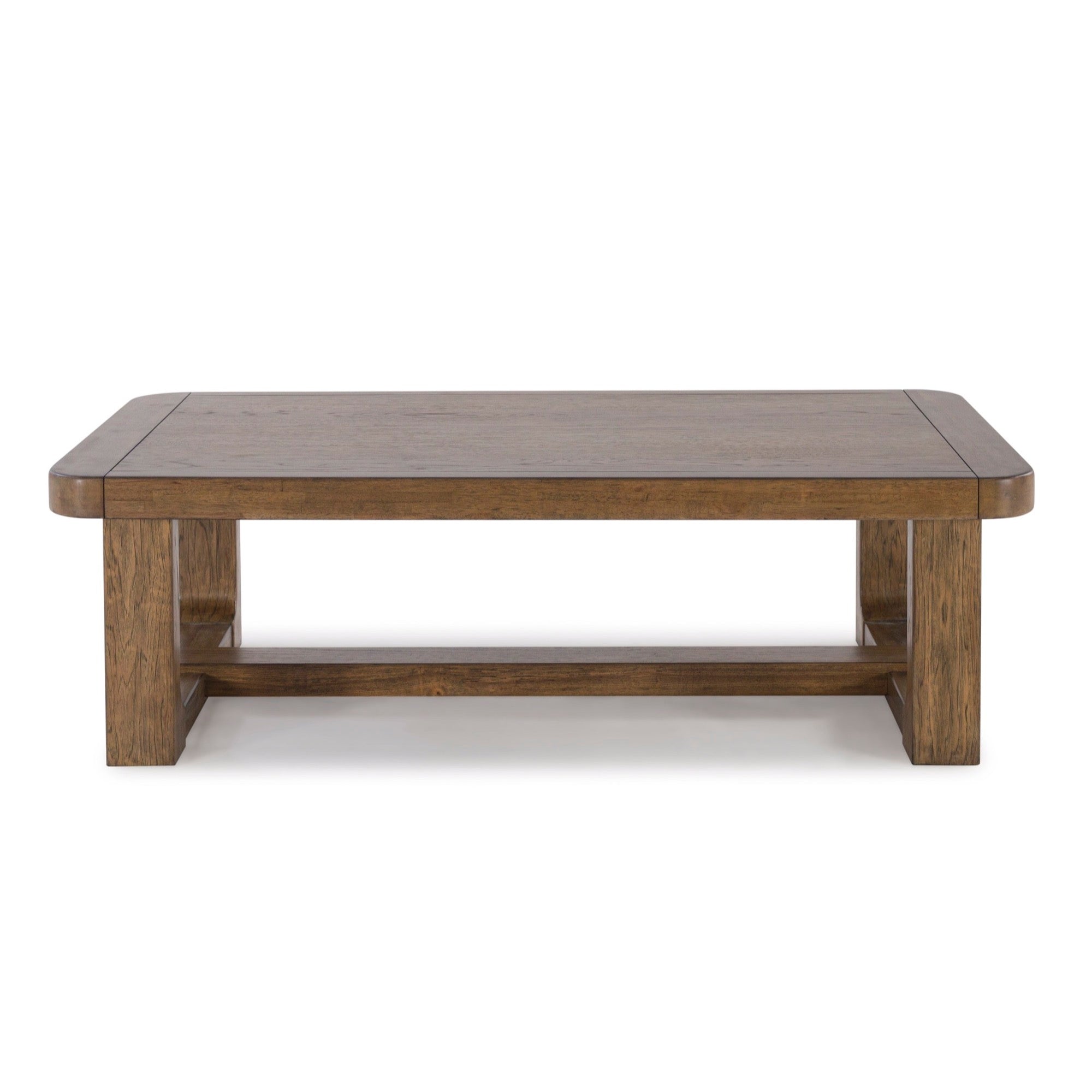 Light Brown Rectangular Cocktail Table - Adams Furniture