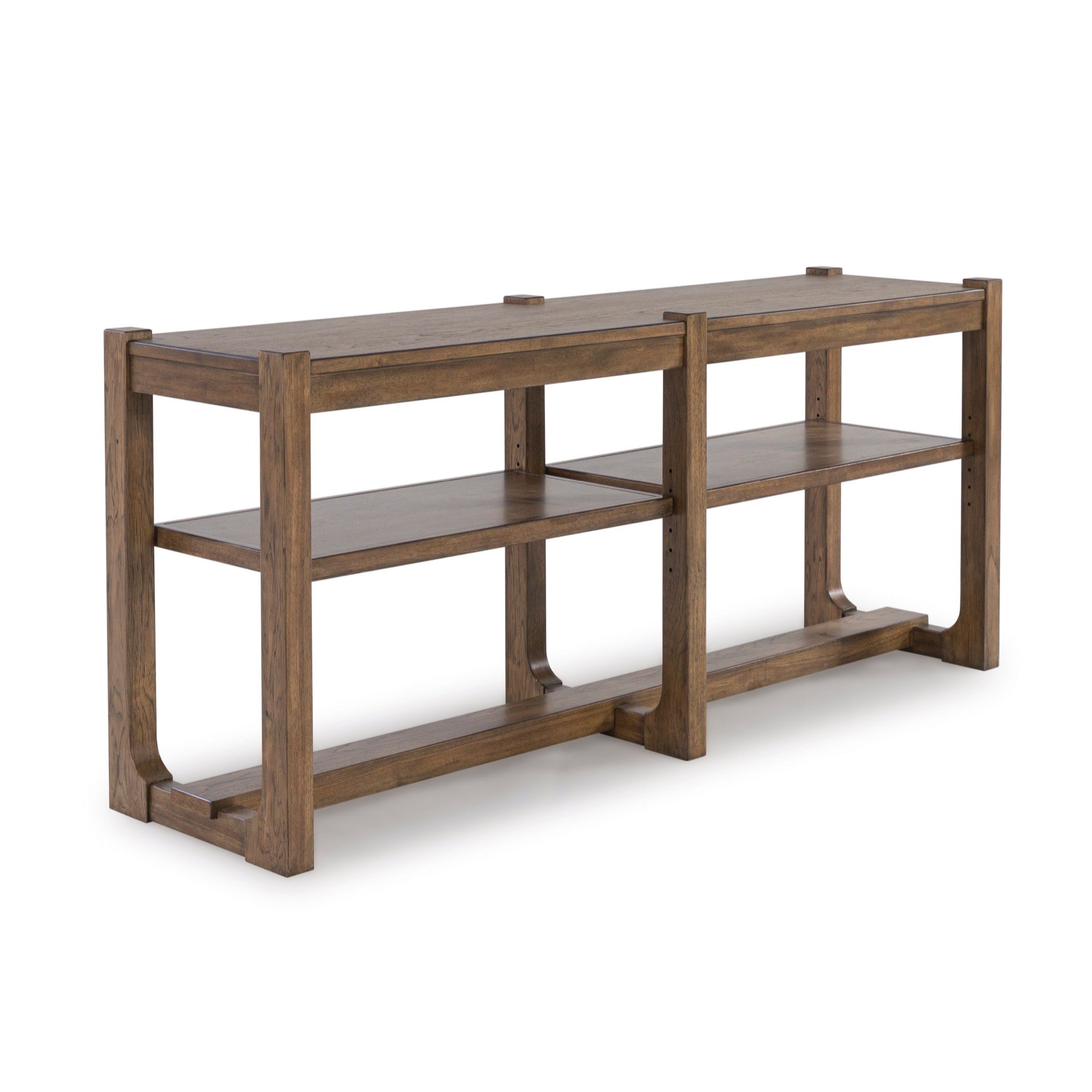 Light Brown Sofa Table - Adams Furniture