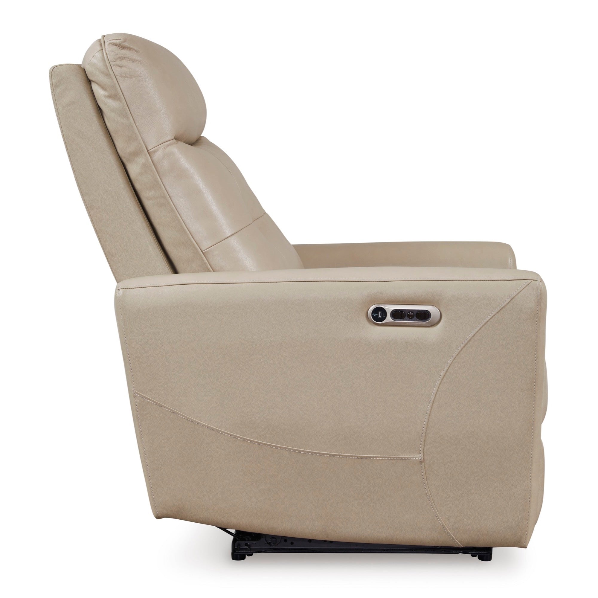 Power Recliner with Adjustable Headrest - Adams Furniture