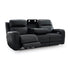 Maverick Onyx Power Reclining Living Room Set with Adjustable Headrest, Massage & Heated Seats