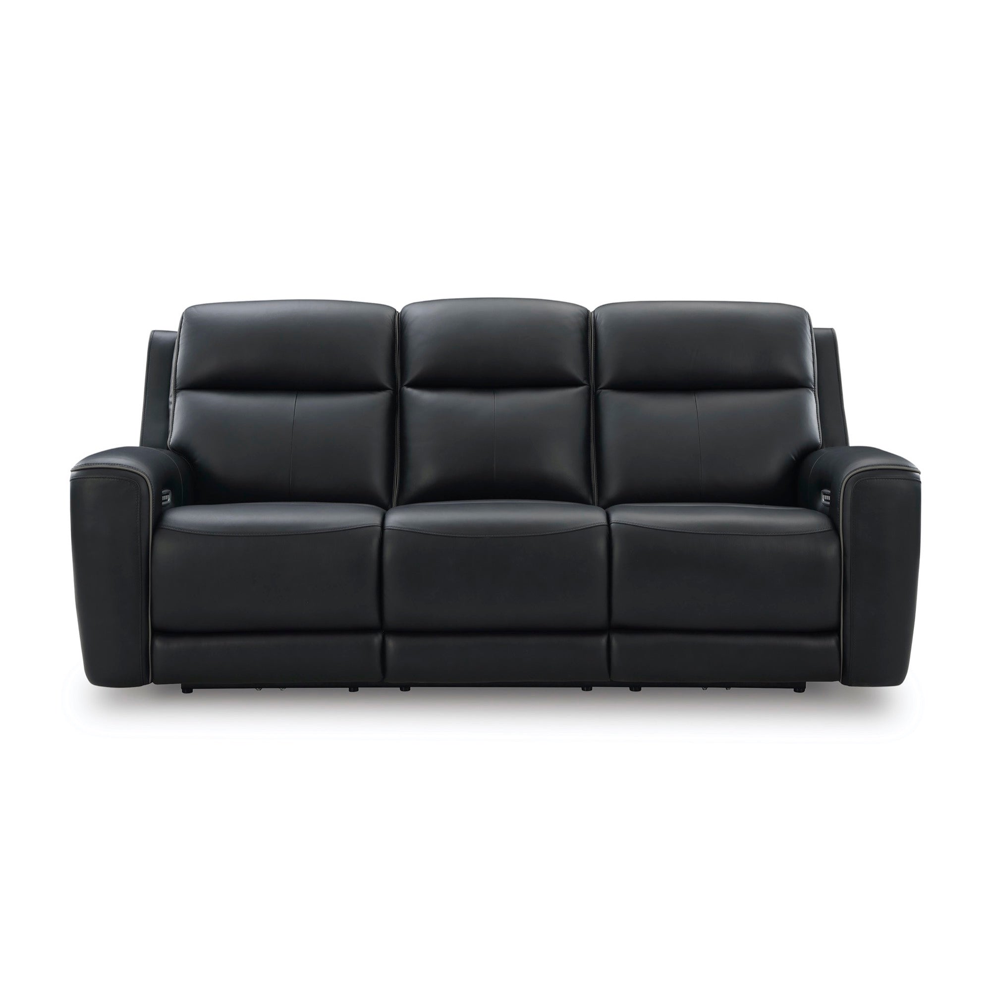 Maverick Onyx Power Reclining Living Room Set with Adjustable Headrest, Massage & Heated Seats