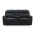 Maverick Onyx Power Reclining Living Room Set with Adjustable Headrest, Massage & Heated Seats