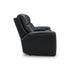 Maverick Onyx Power Reclining Loveseat with Adjustable Headrest, Massage & Heated Seats