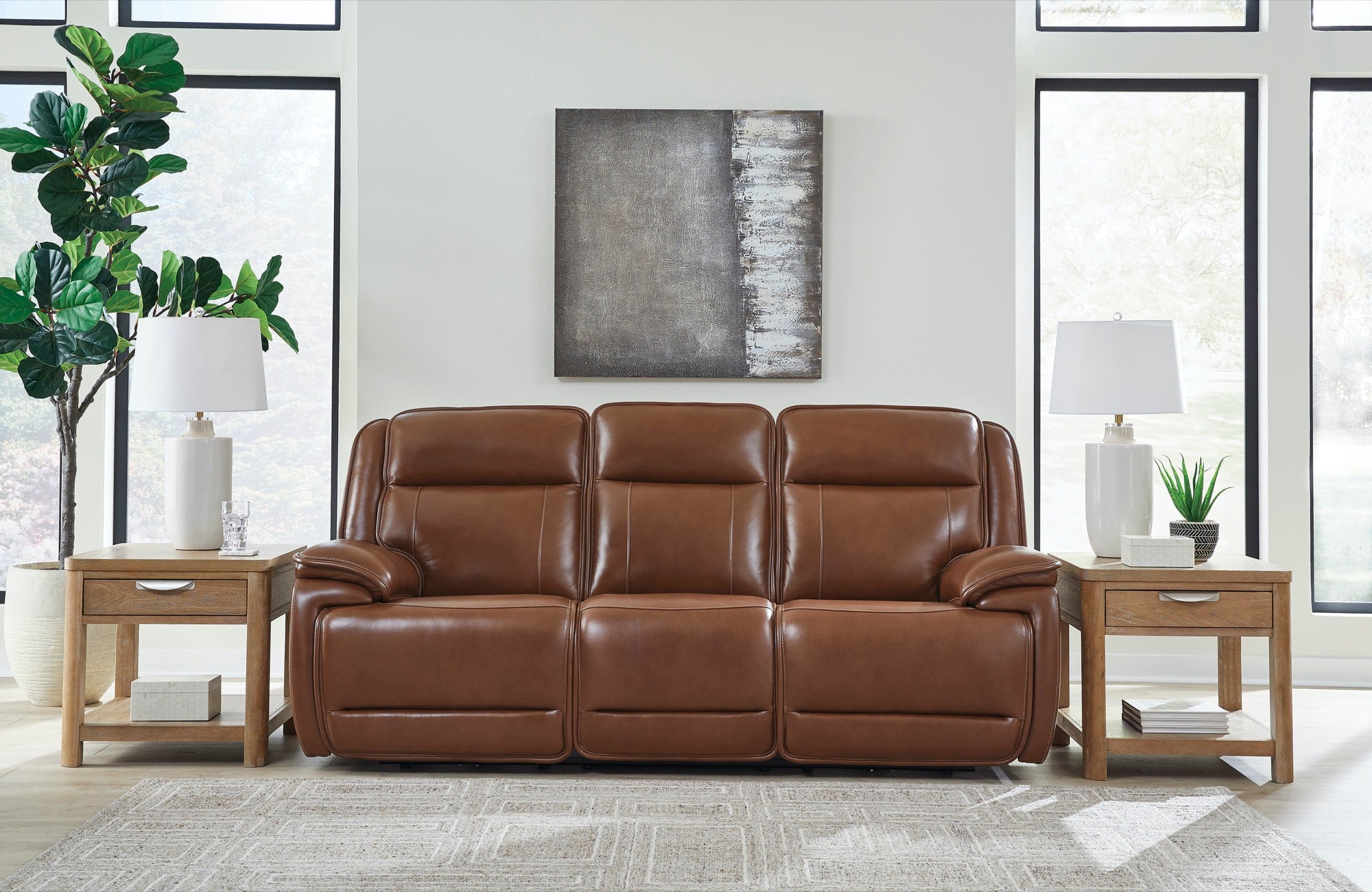 Elijah Power Reclining Sofa - Adams Furniture