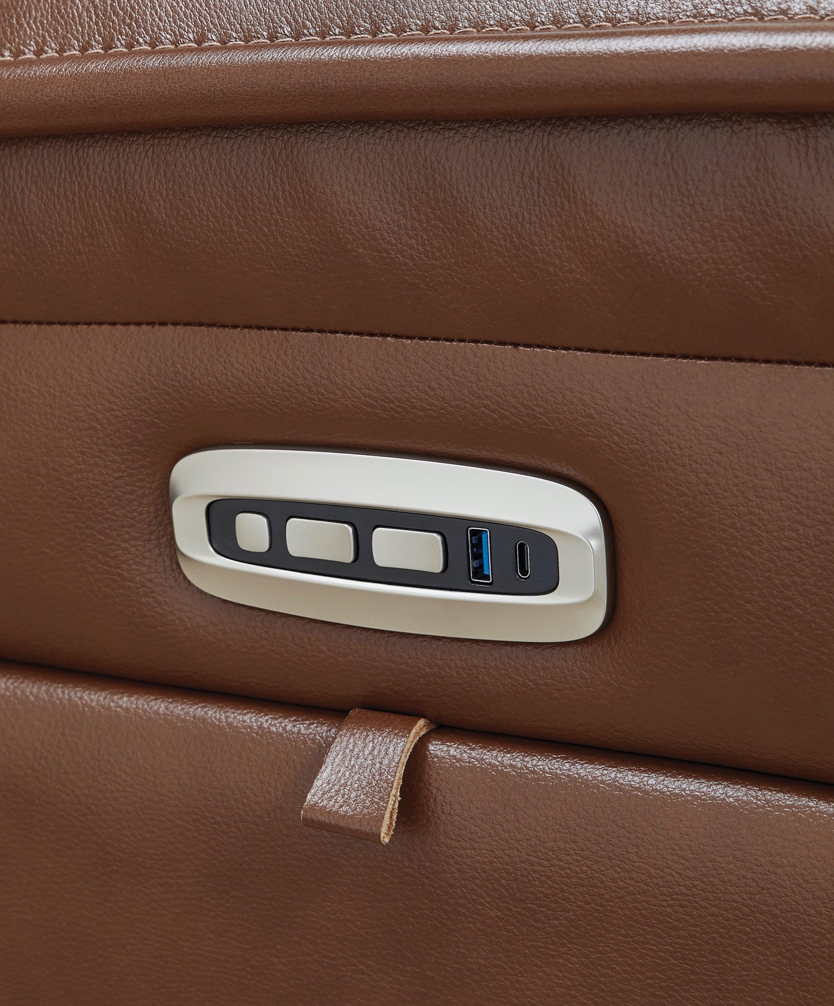 Elijah Power Reclining Loveseat with Console - Adams Furniture