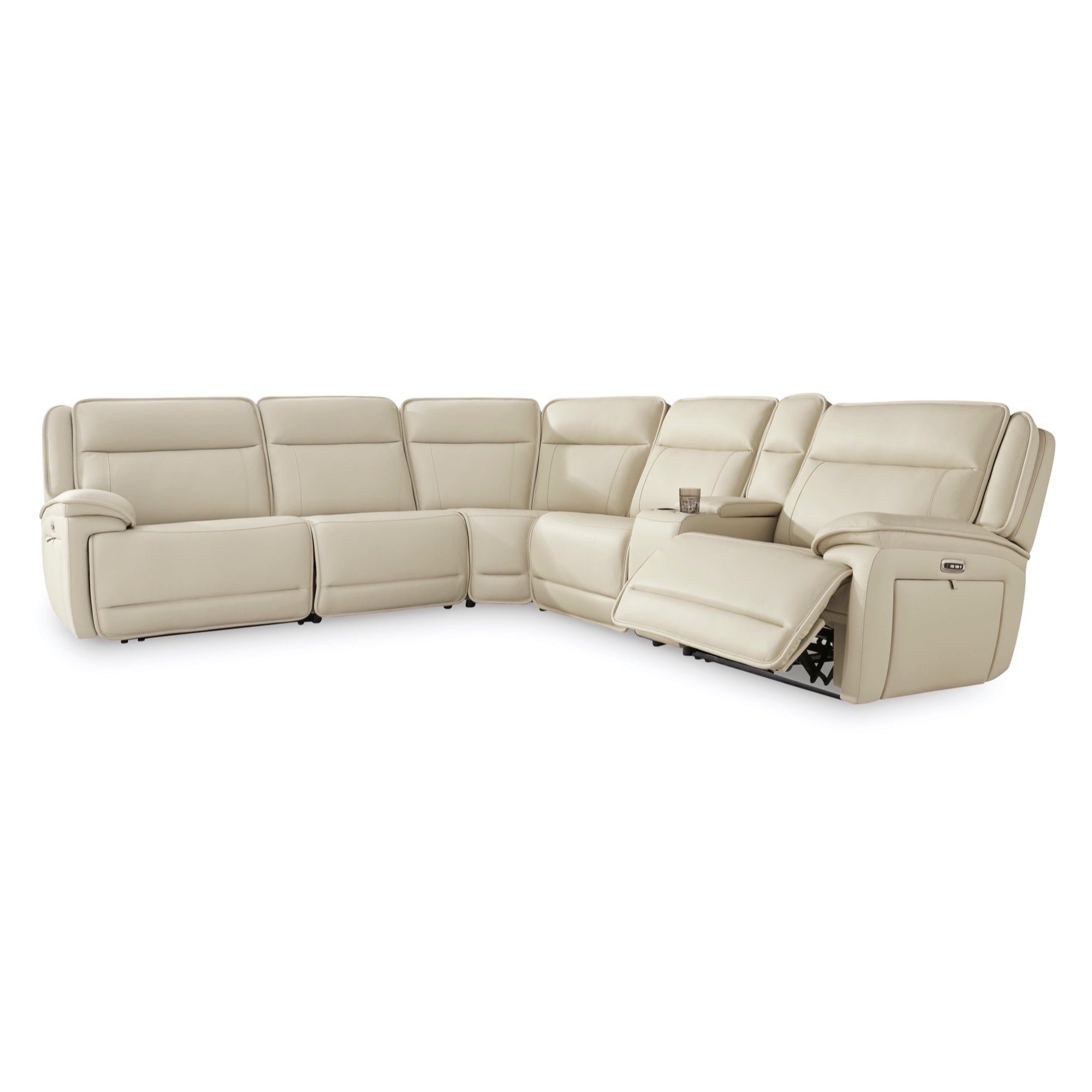 Jayden 6-Piece Power Reclining Sectional - Adams Furniture