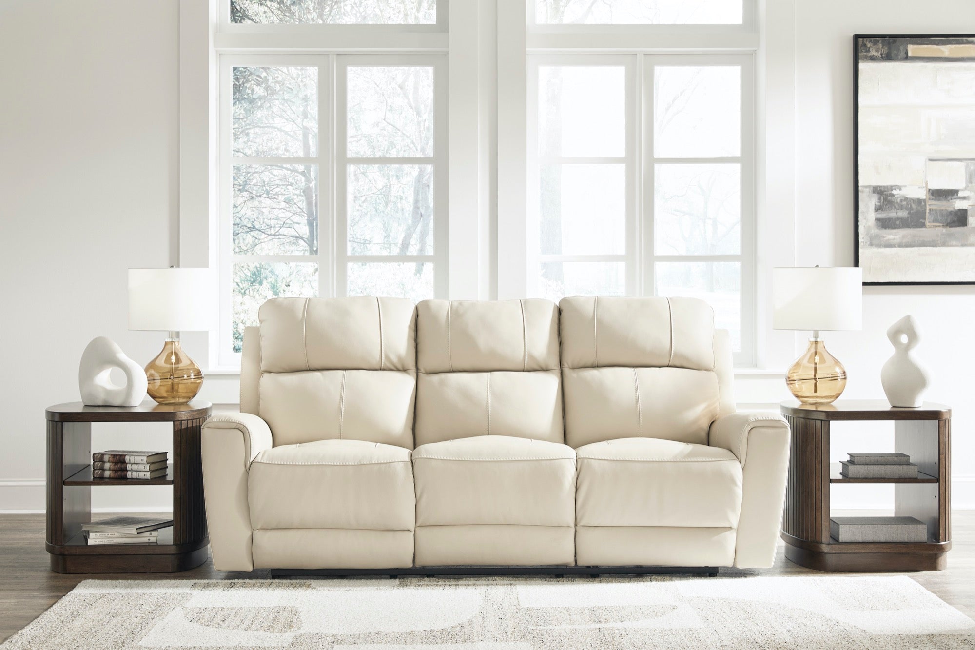 Daniel Power Reclining Living Room Set - Adams Furniture