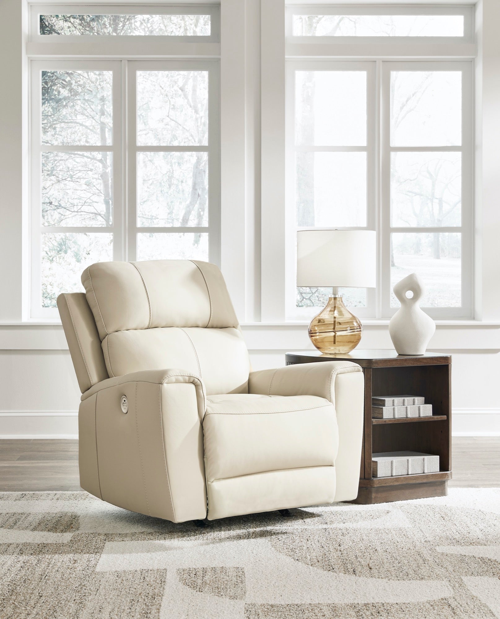 Daniel Power Rocker Recliner - Adams Furniture