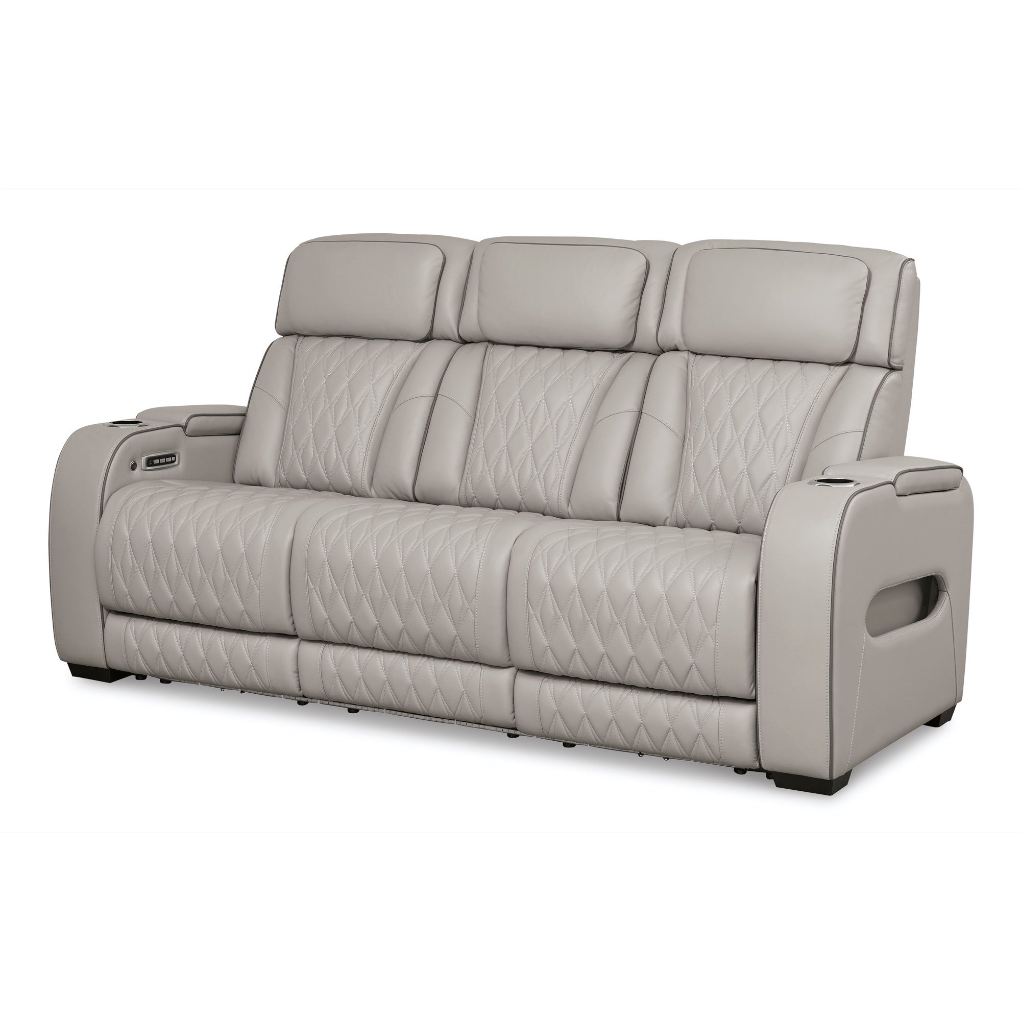 Boyington Power Reclining Sofa and Loveseat - Adams Furniture