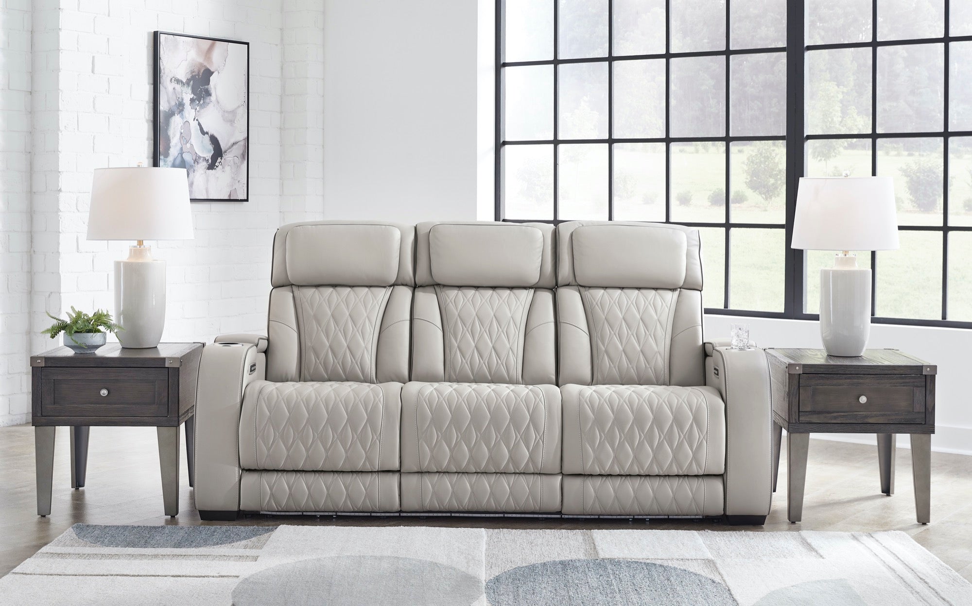 Boyington Power Reclining Sofa - Adams Furniture