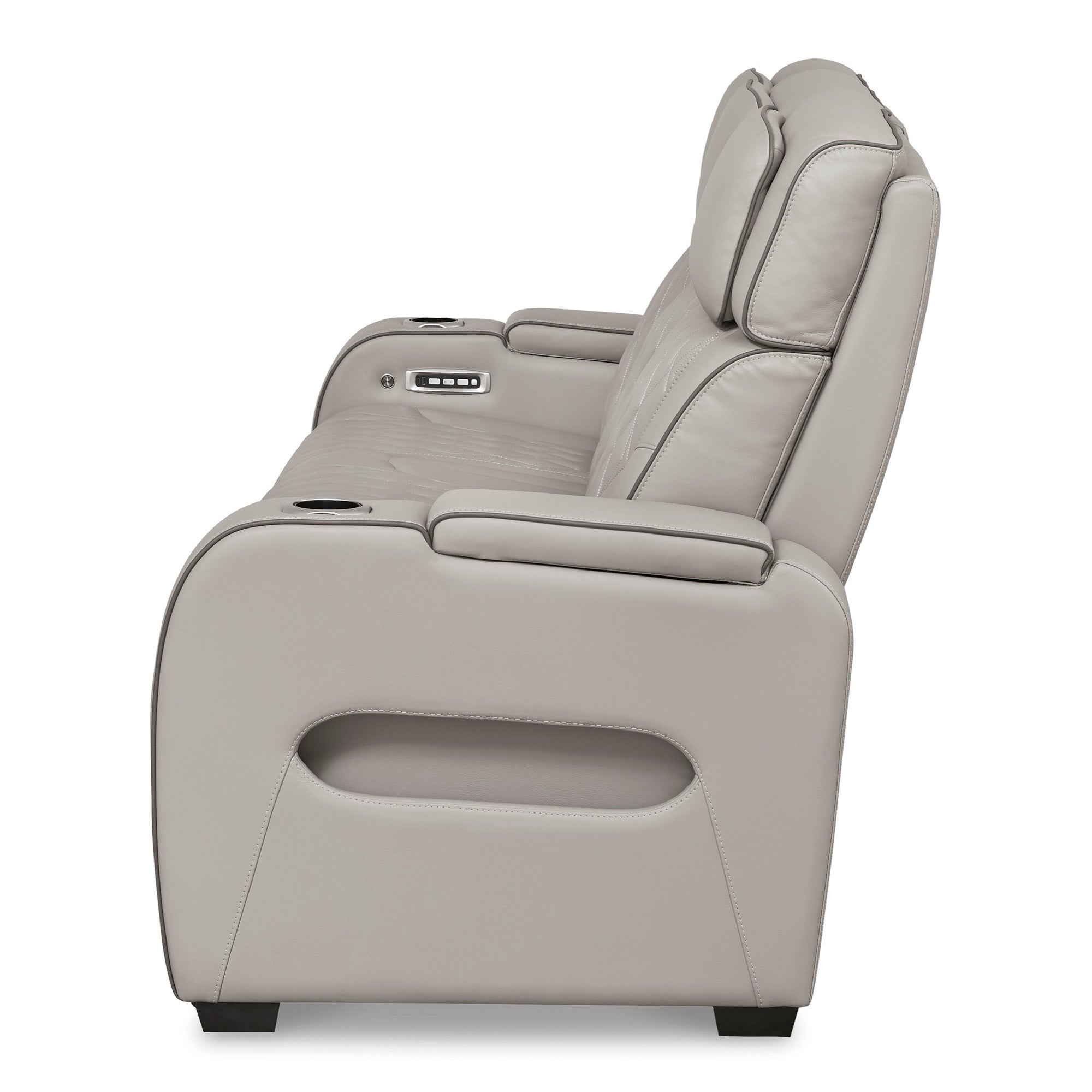 Boyington Power Reclining Sofa and Loveseat - Adams Furniture
