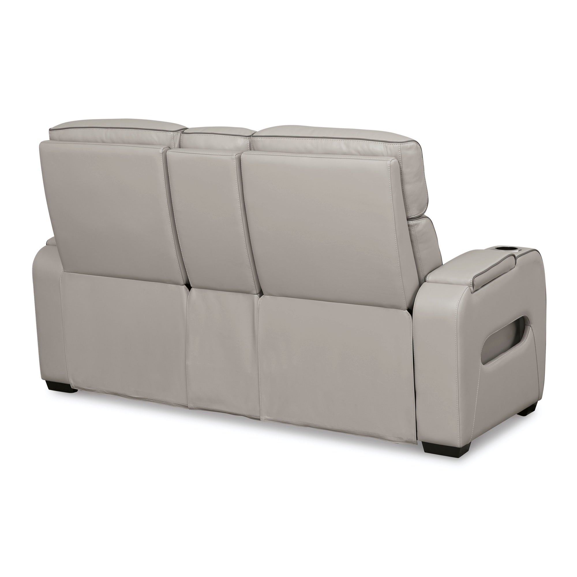 Boyington Power Reclining Loveseat with Console - Adams Furniture