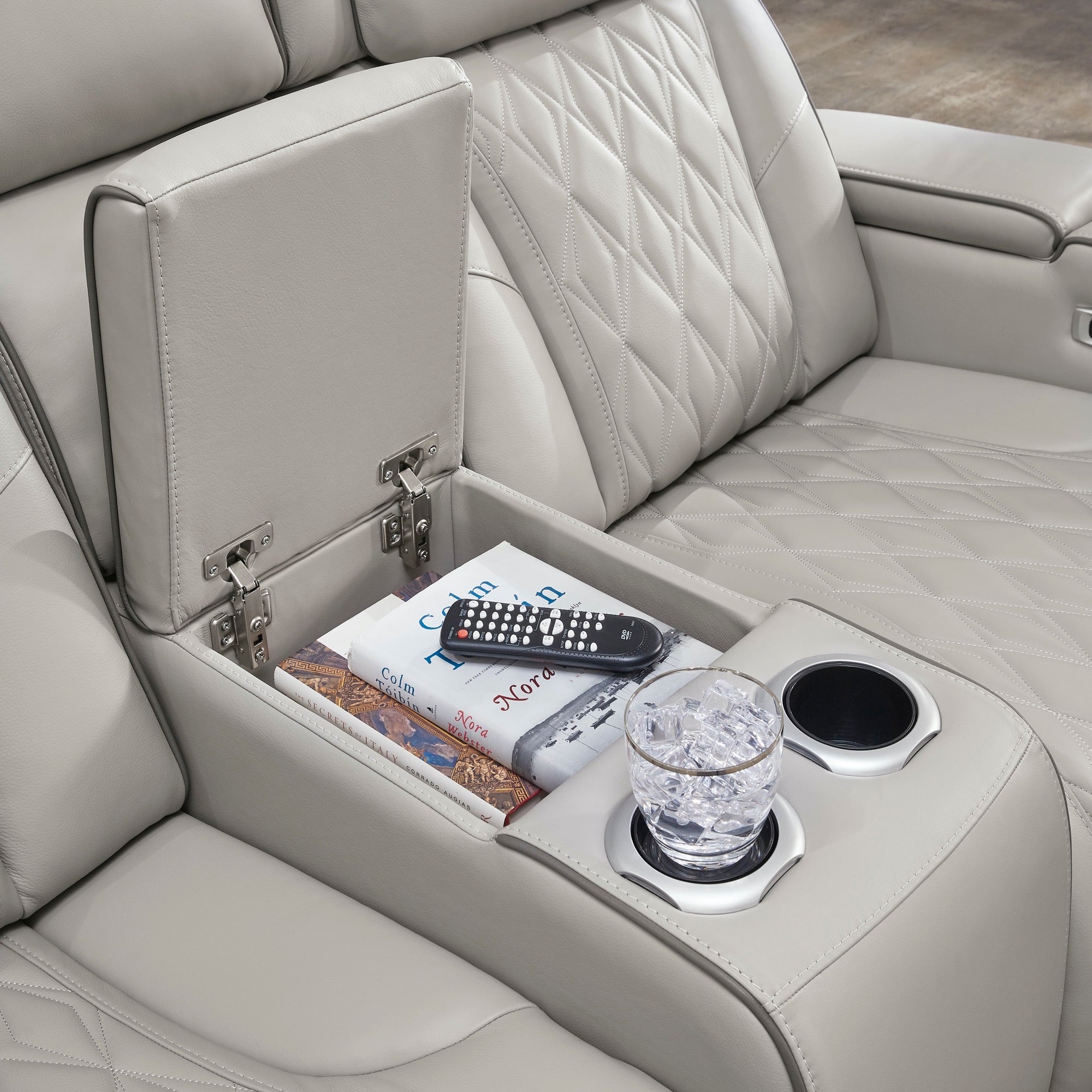 Boyington Power Reclining Sofa and Loveseat - Adams Furniture