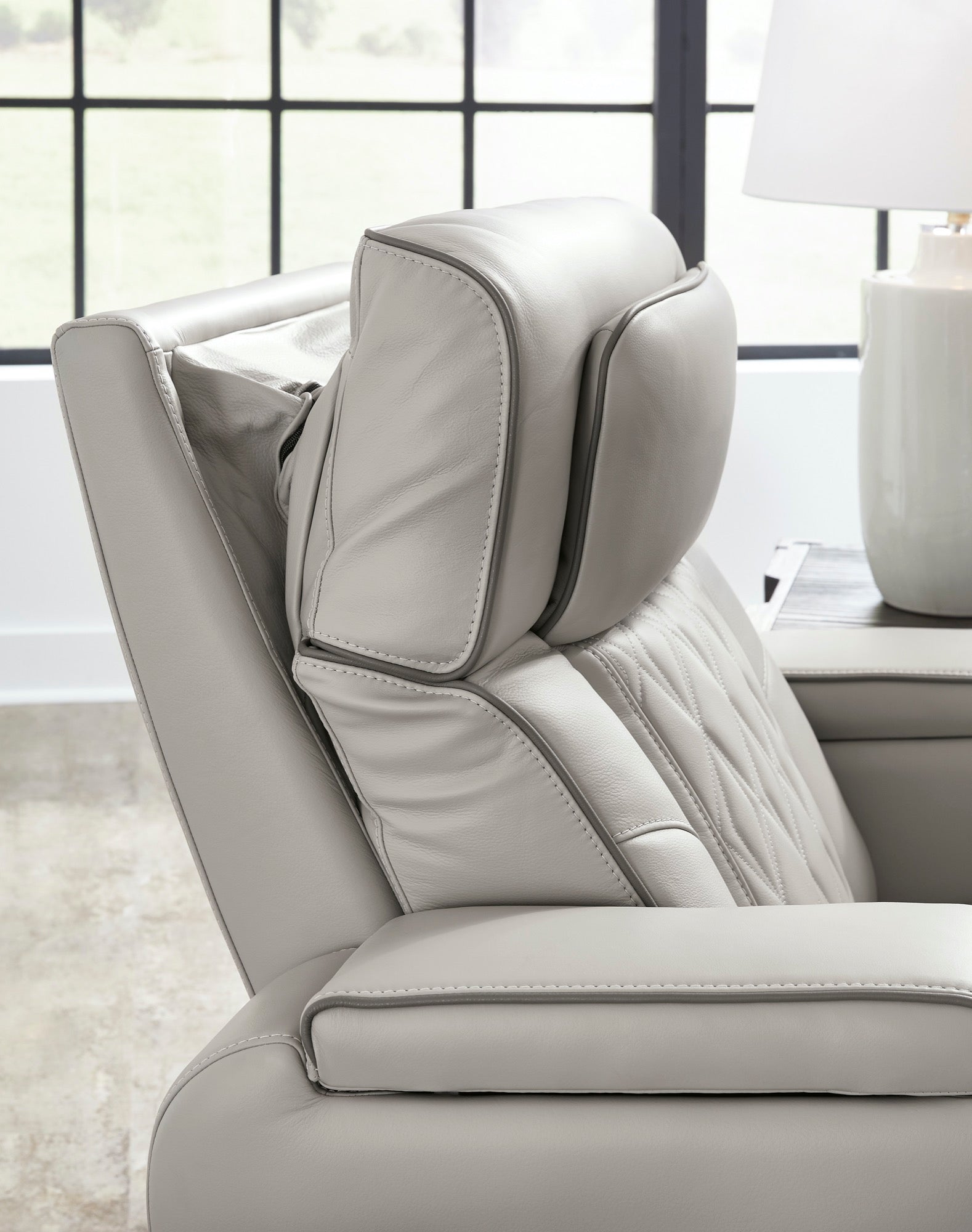 Boyington Power Reclining Sofa and Loveseat - Adams Furniture