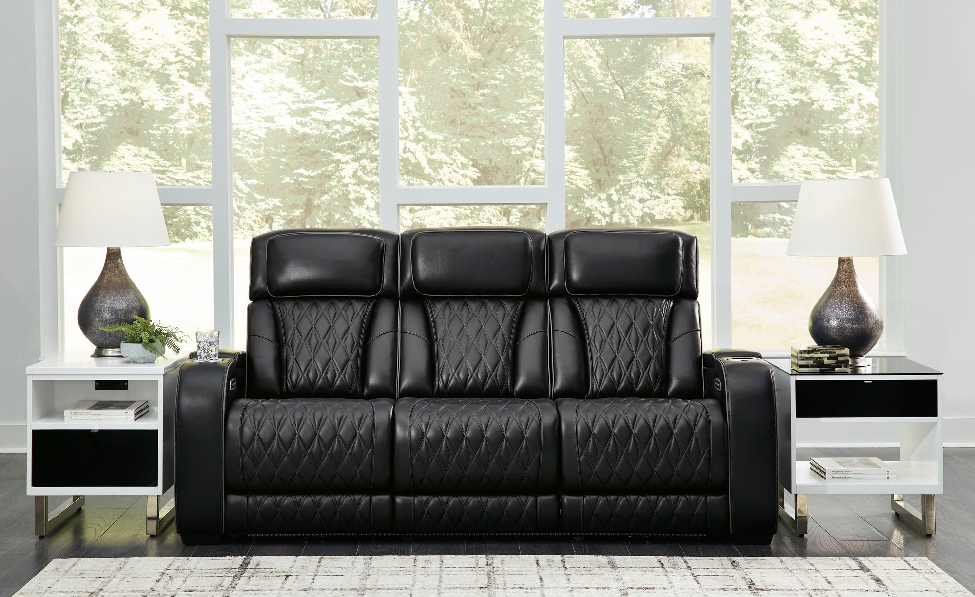 Benjamin Power Reclining Sofa - Adams Furniture