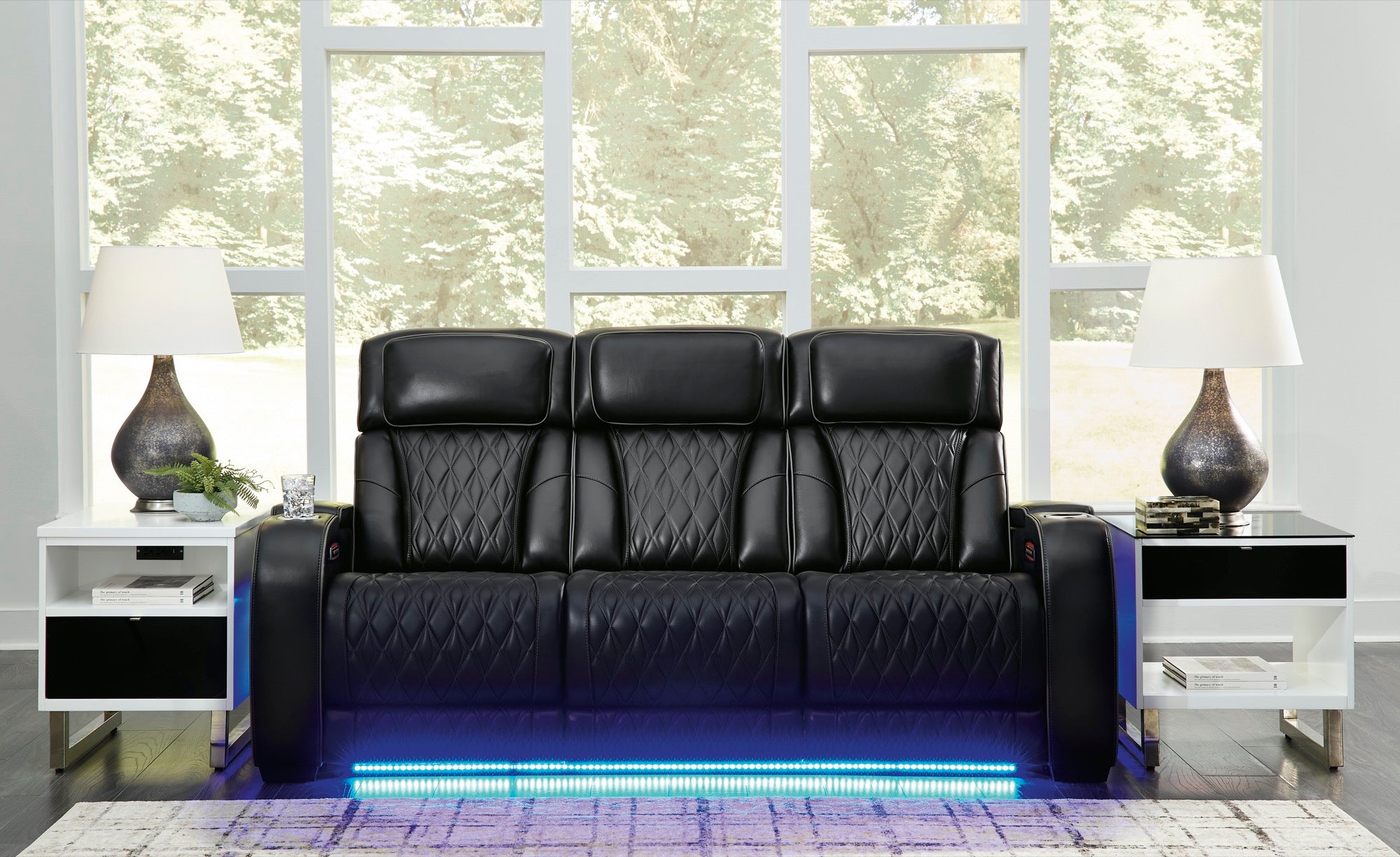 Benjamin Power Reclining Sofa - Adams Furniture