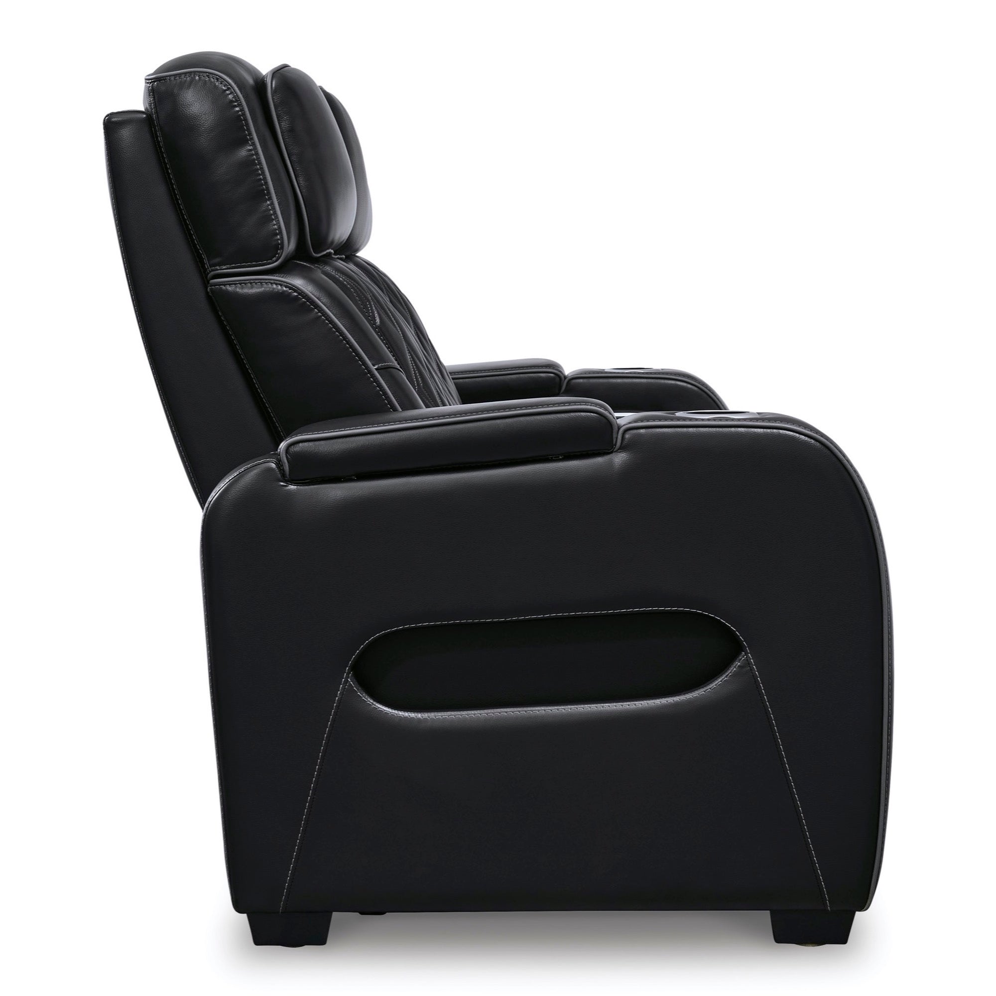 Benjamin Power Reclining Sofa and Loveseat - Adams Furniture