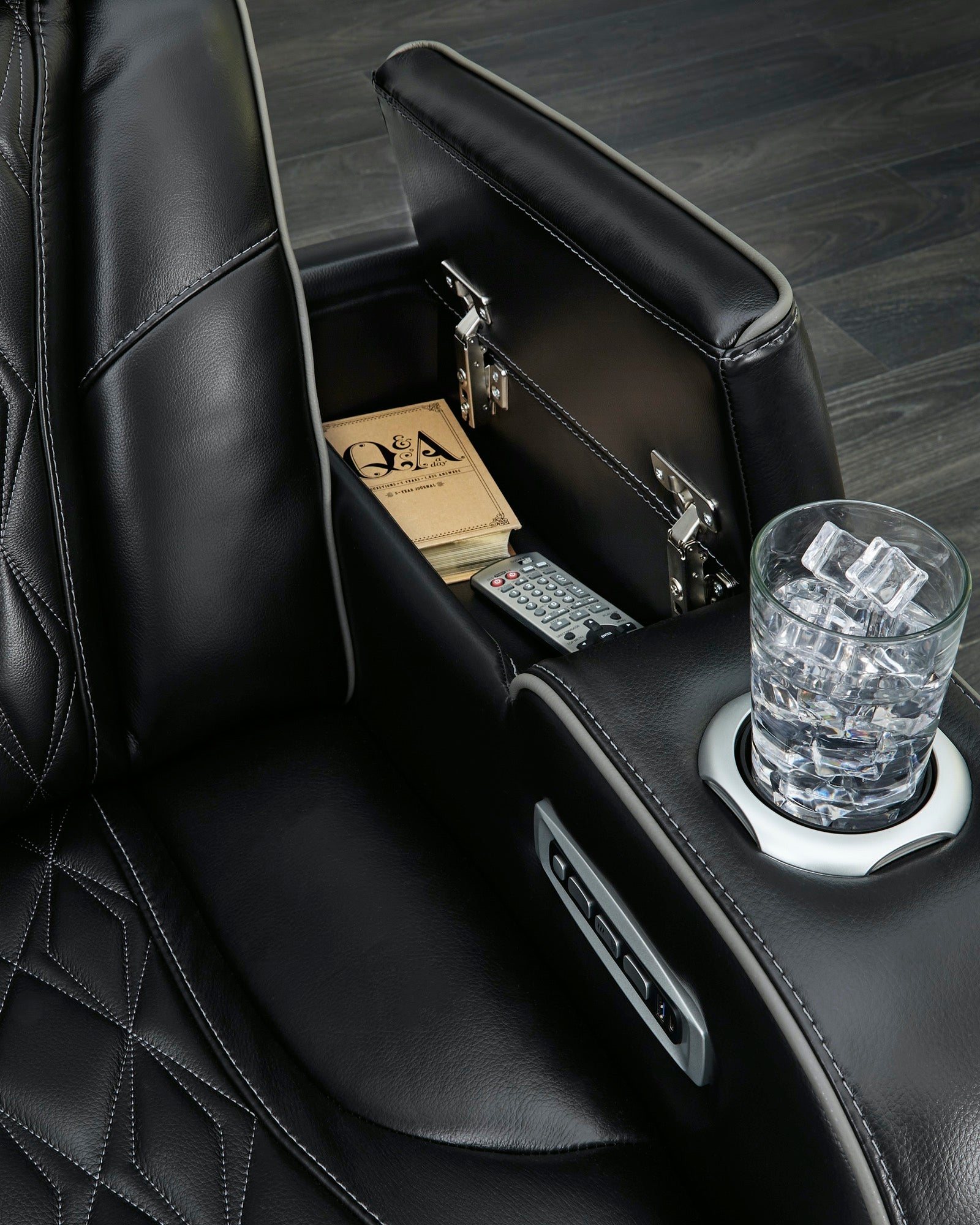 Benjamin Power Reclining Sofa and Loveseat - Adams Furniture
