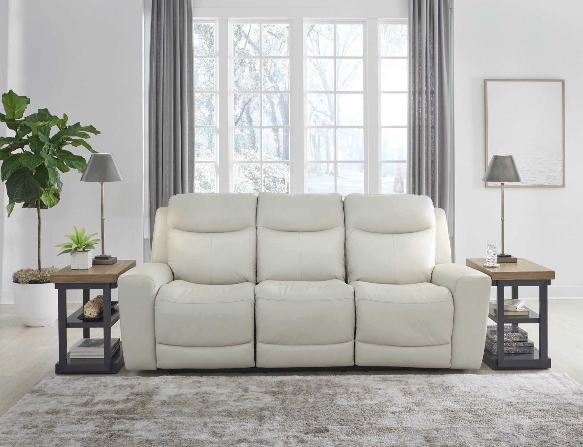 Michael Power Reclining Sofa - Adams Furniture