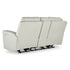 Michael Power Reclining Console Loveseat - Adams Furniture
