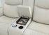 Michael Power Reclining Console Loveseat - Adams Furniture