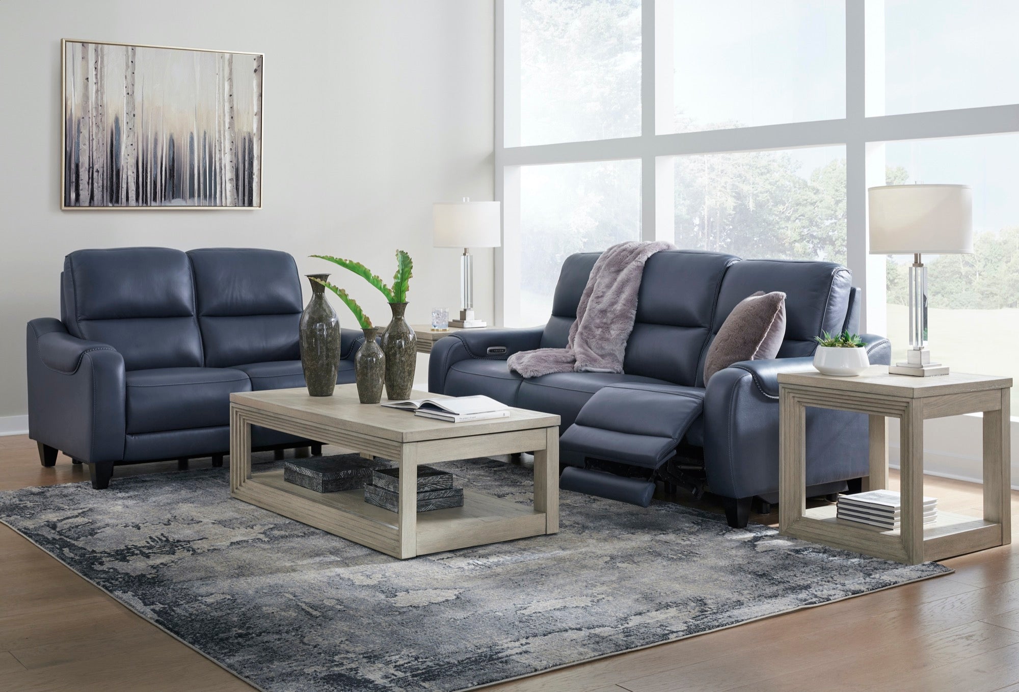 Makayla Power Reclining Living Room Set - Adams Furniture