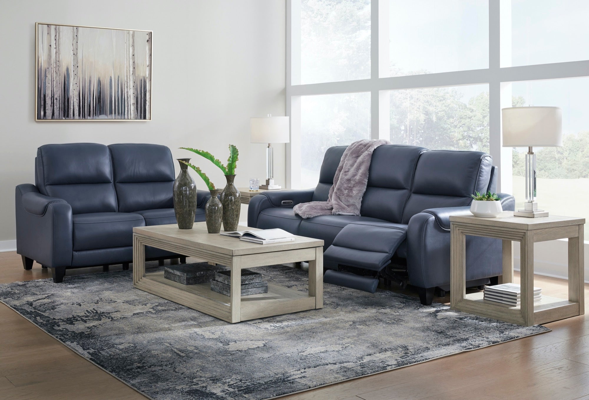 Makayla Power Reclining Living Room Set - Adams Furniture