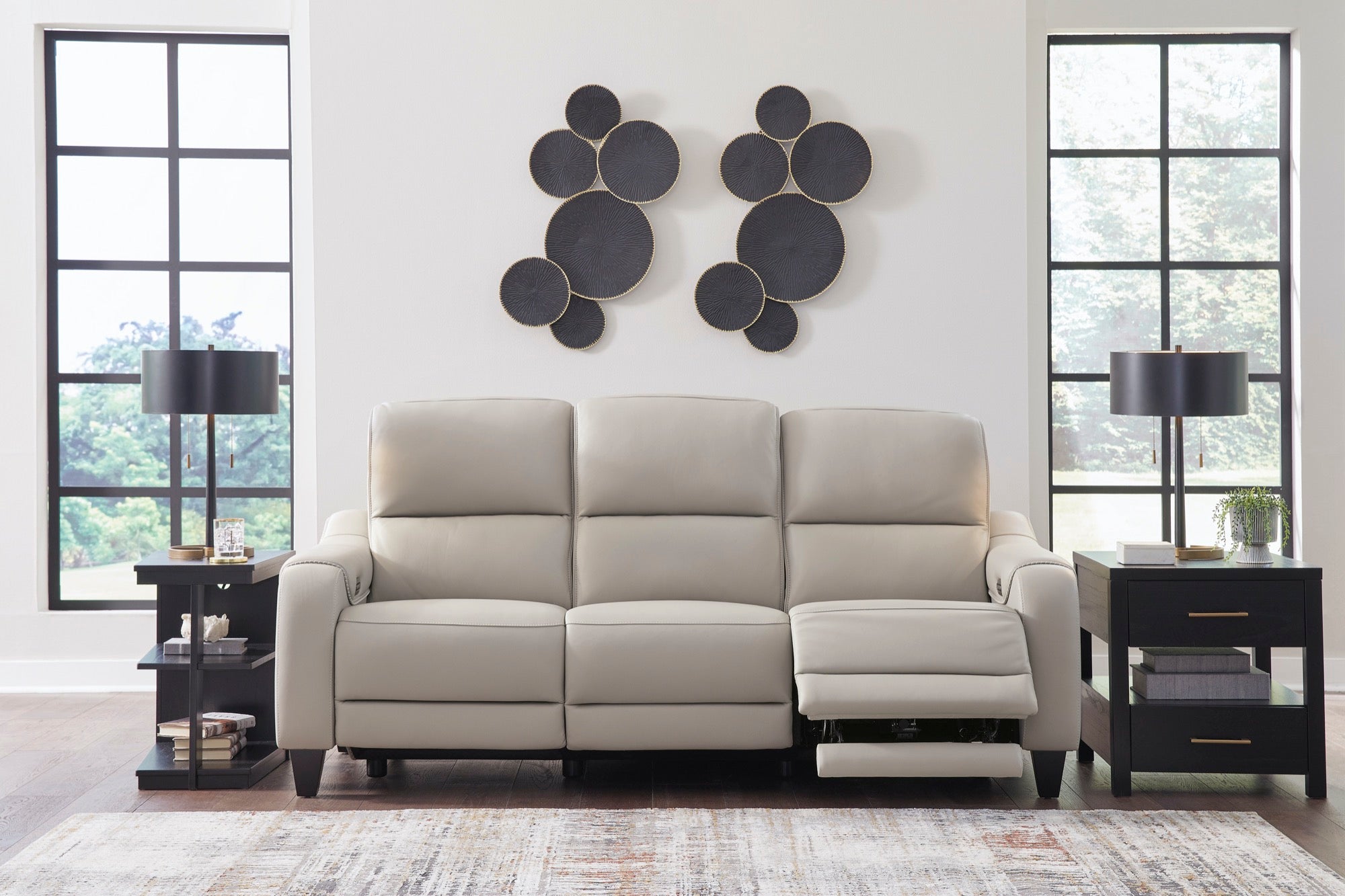 Matthew Power Reclining Living Room Set - Adams Furniture