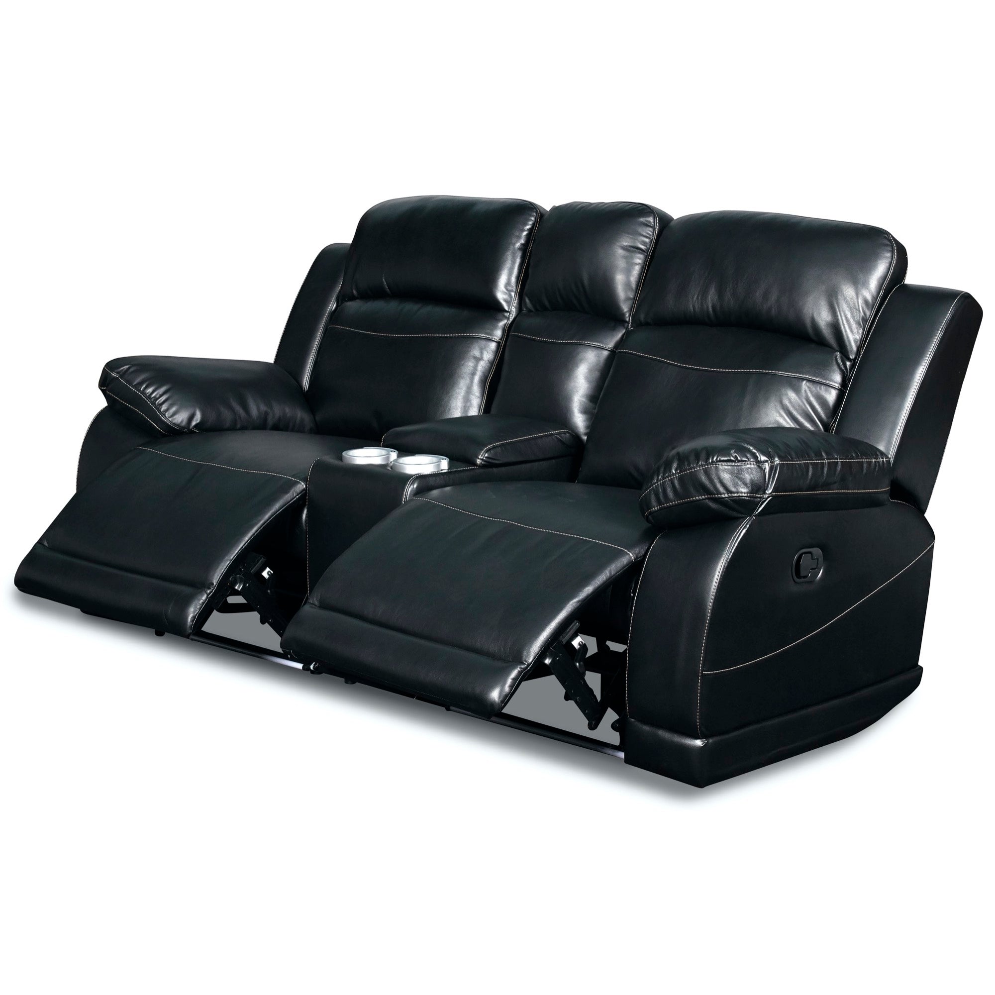 Vega Reclining Loveseat with LED Lights