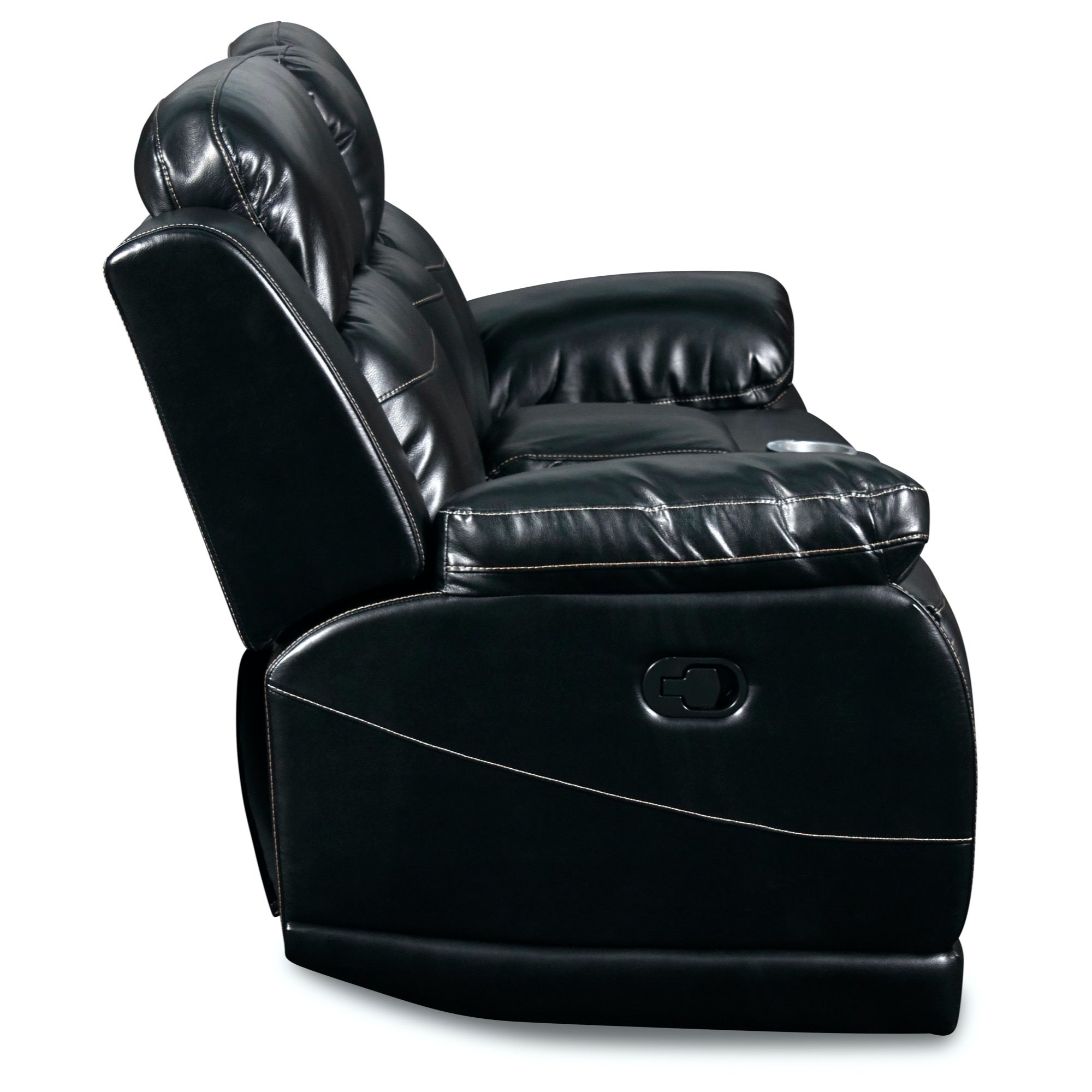 Vega Reclining Loveseat with LED Lights