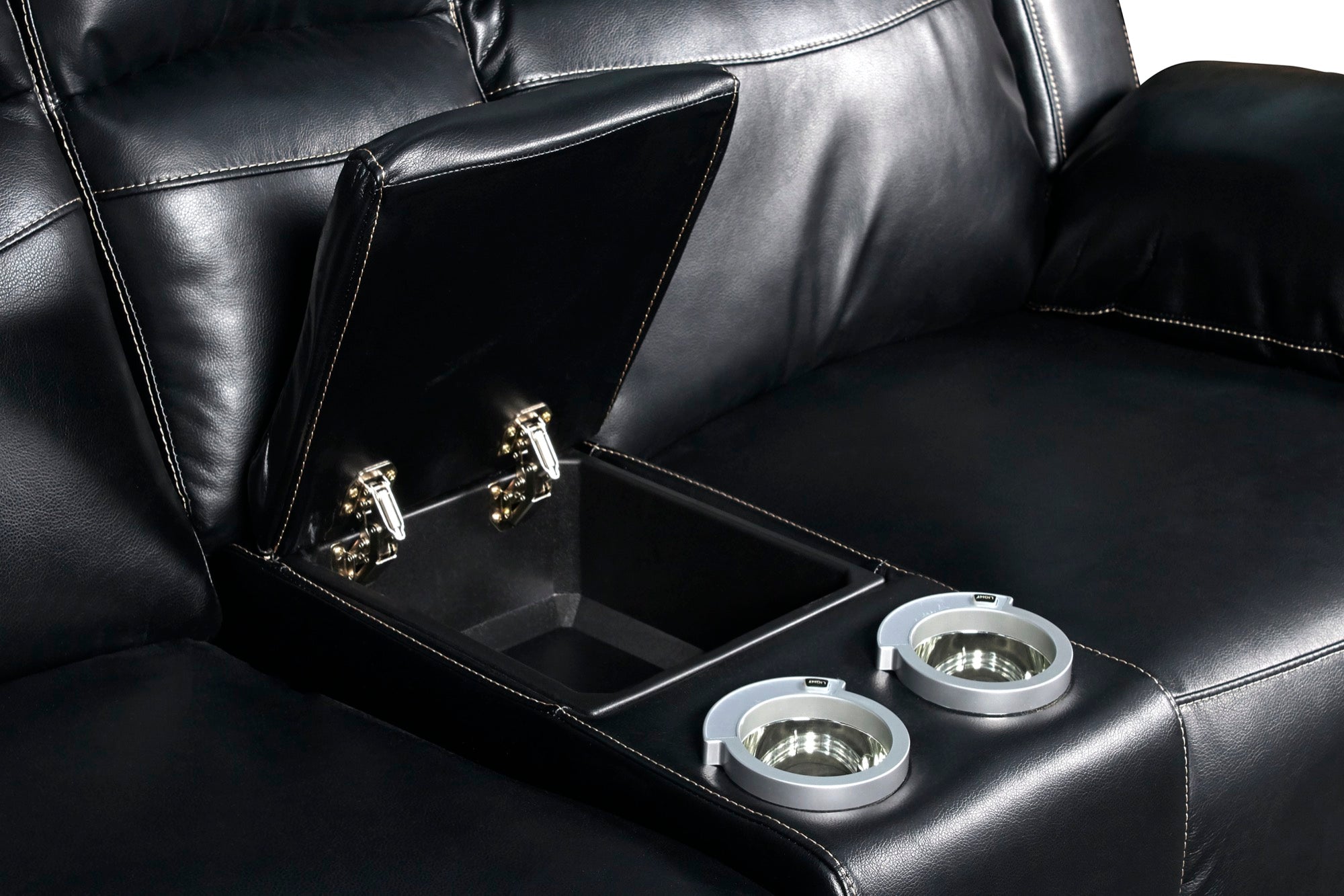 Vega Reclining Loveseat with LED Lights