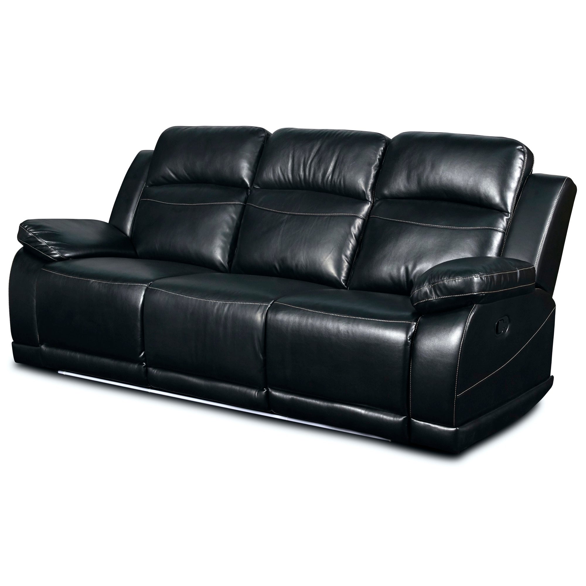 Vega Reclining Sofa with LED Lights