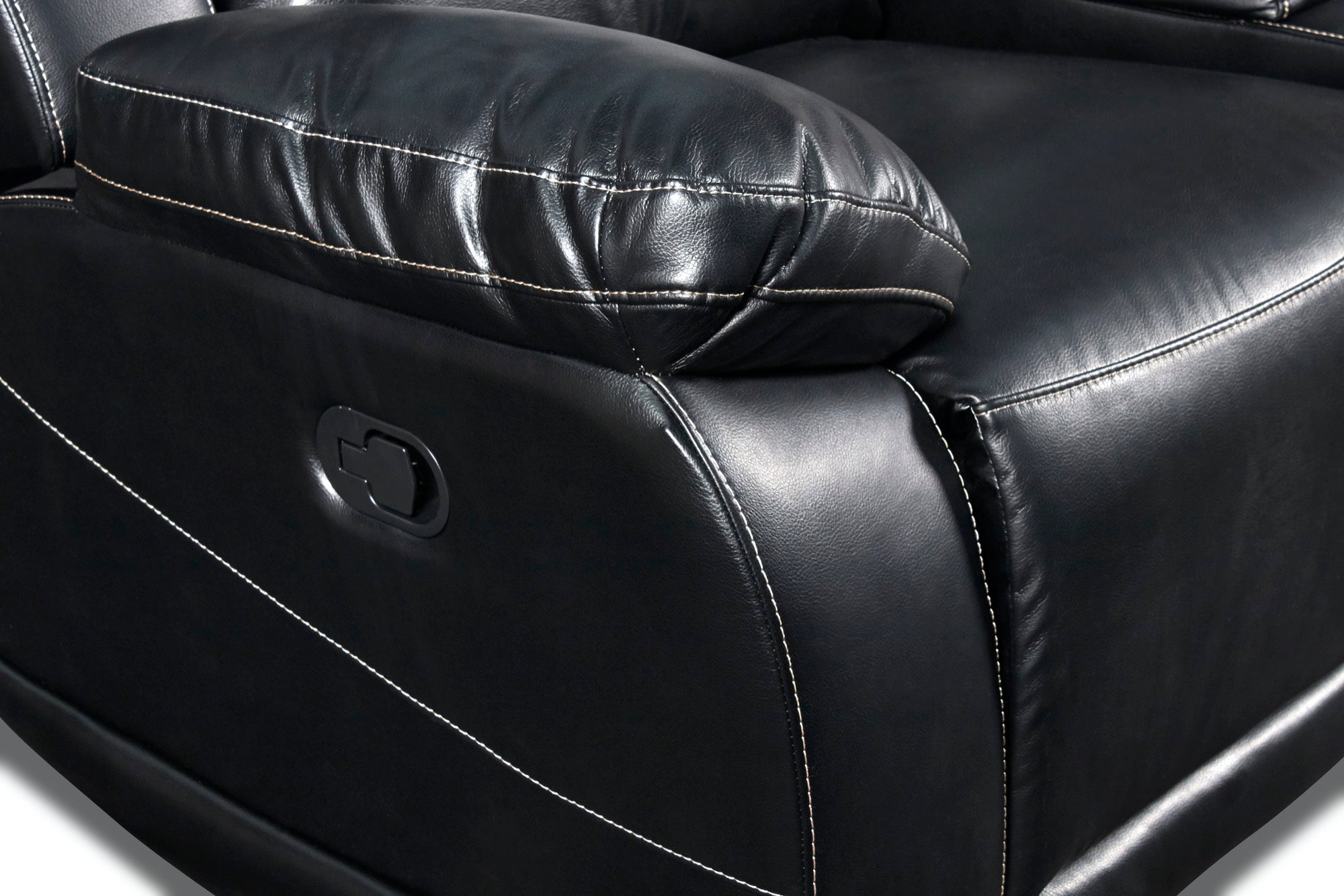 Vega Reclining Sofa with LED Lights