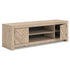 Large Tan TV Stand