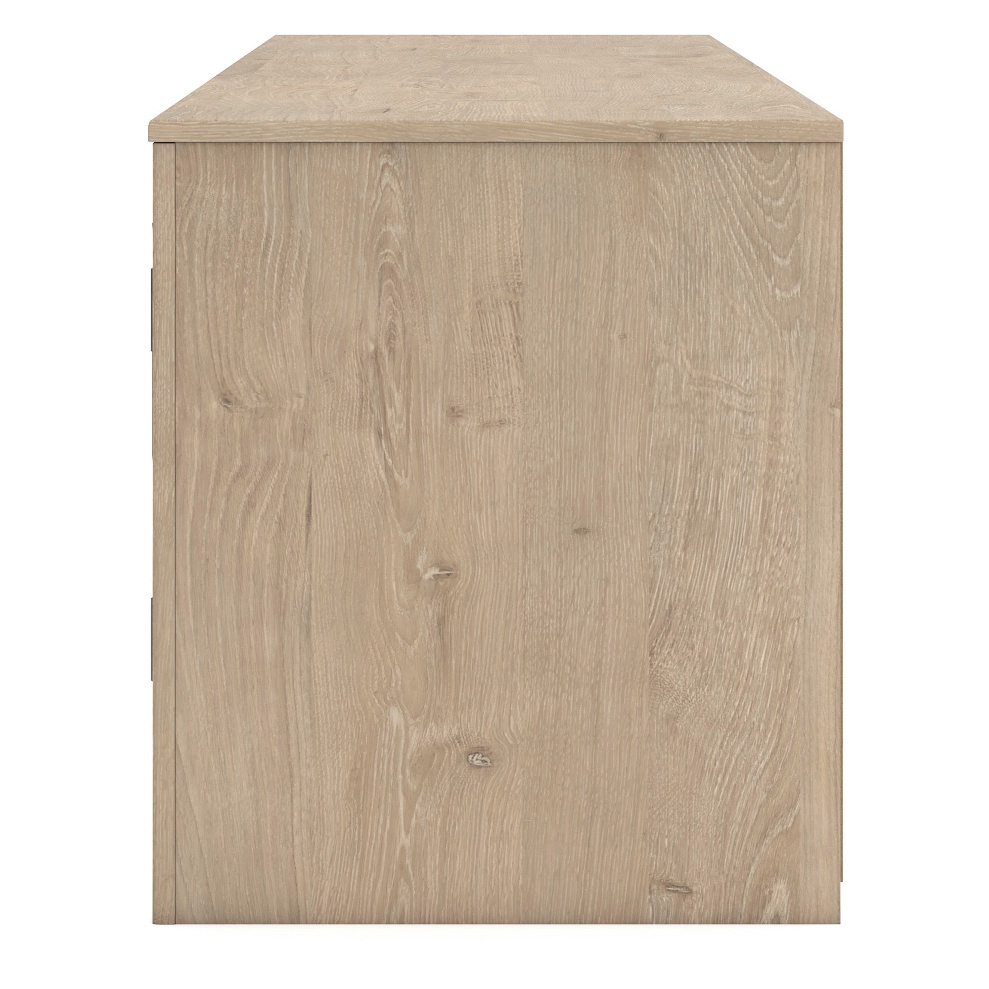 Large Tan TV Stand - Adams Furniture