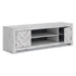 Large Whitewash TV Stand - Adams Furniture