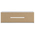 Large Whitewash Fireplace TV Stand - Adams Furniture