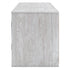 Large Whitewash Fireplace TV Stand - Adams Furniture
