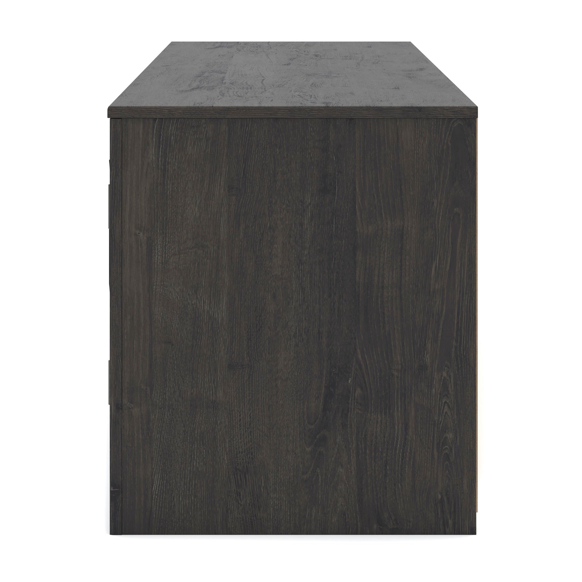 Large Black TV Stand - Adams Furniture