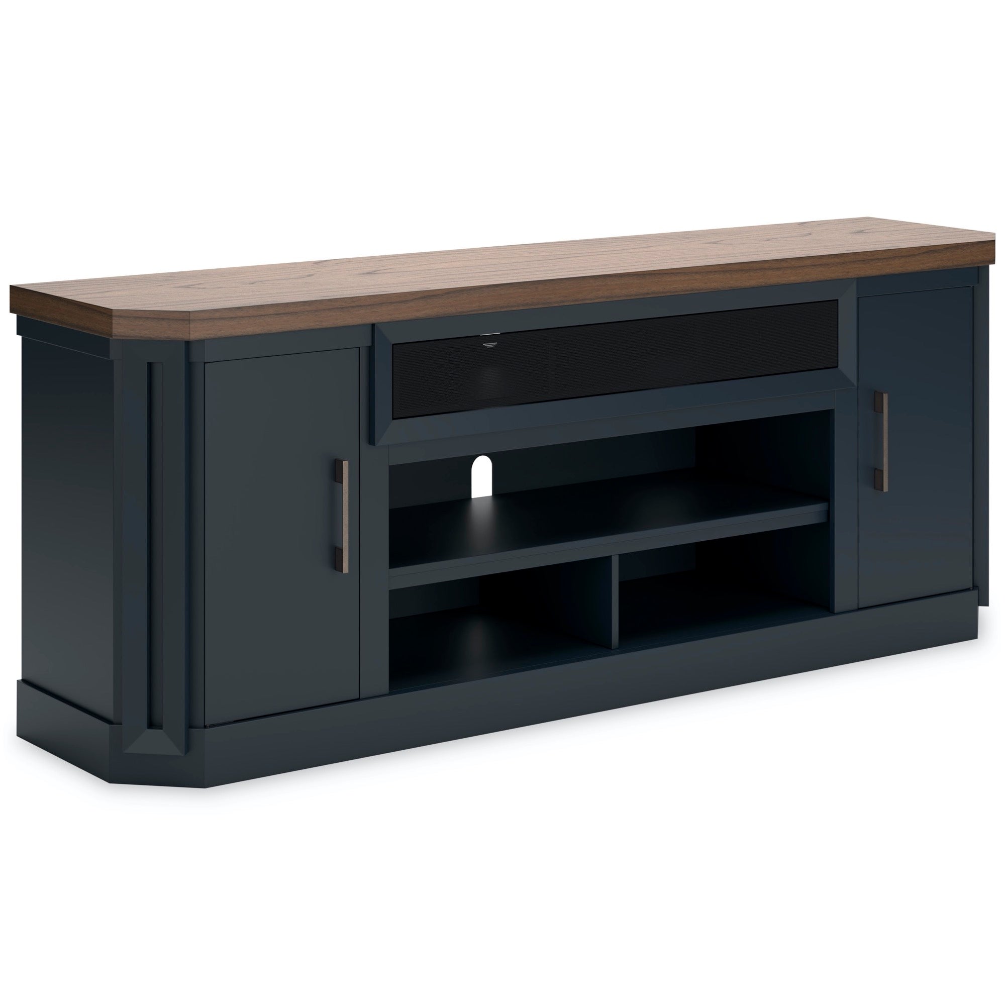XL Slate Blue TV Stand