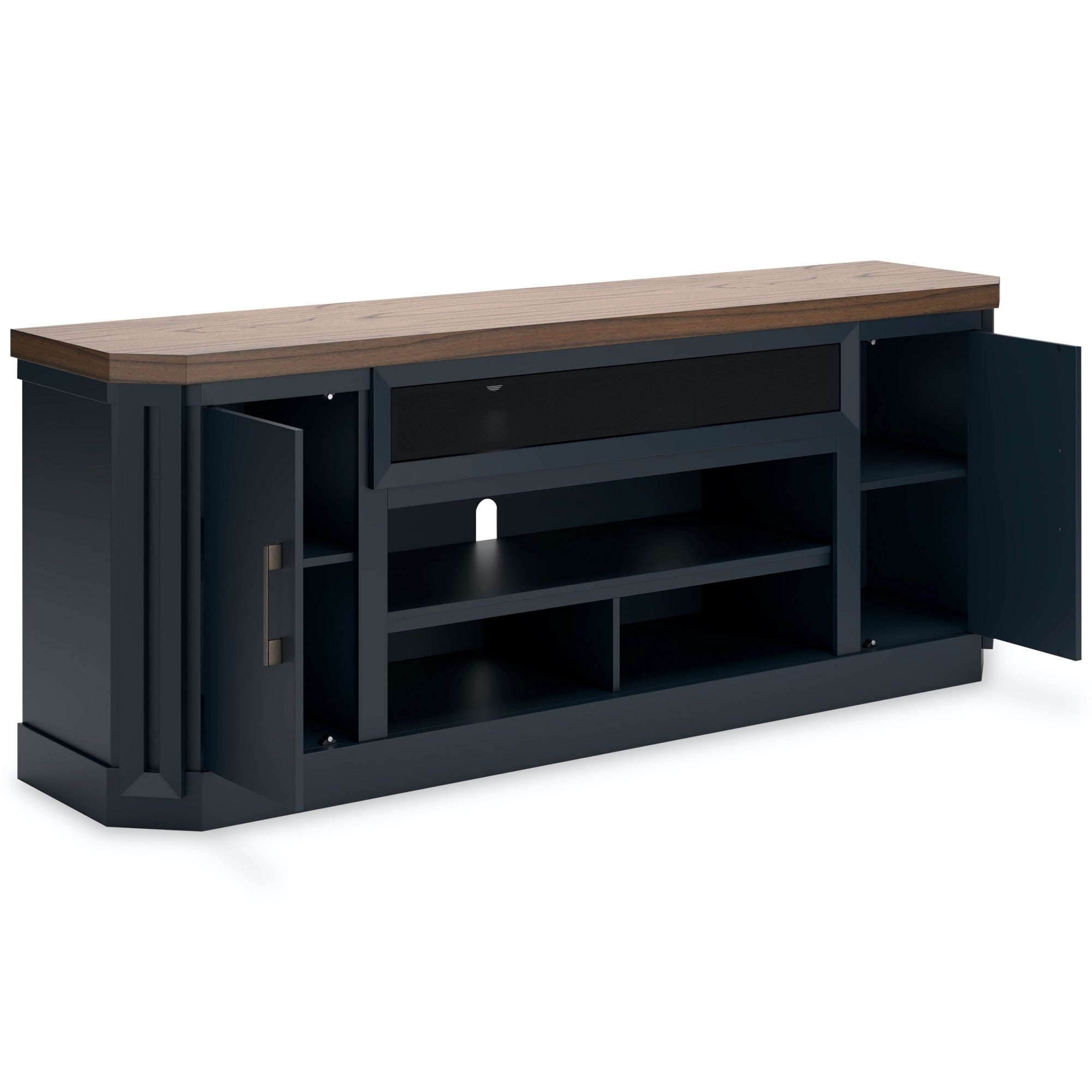 XL Slate Blue TV Stand