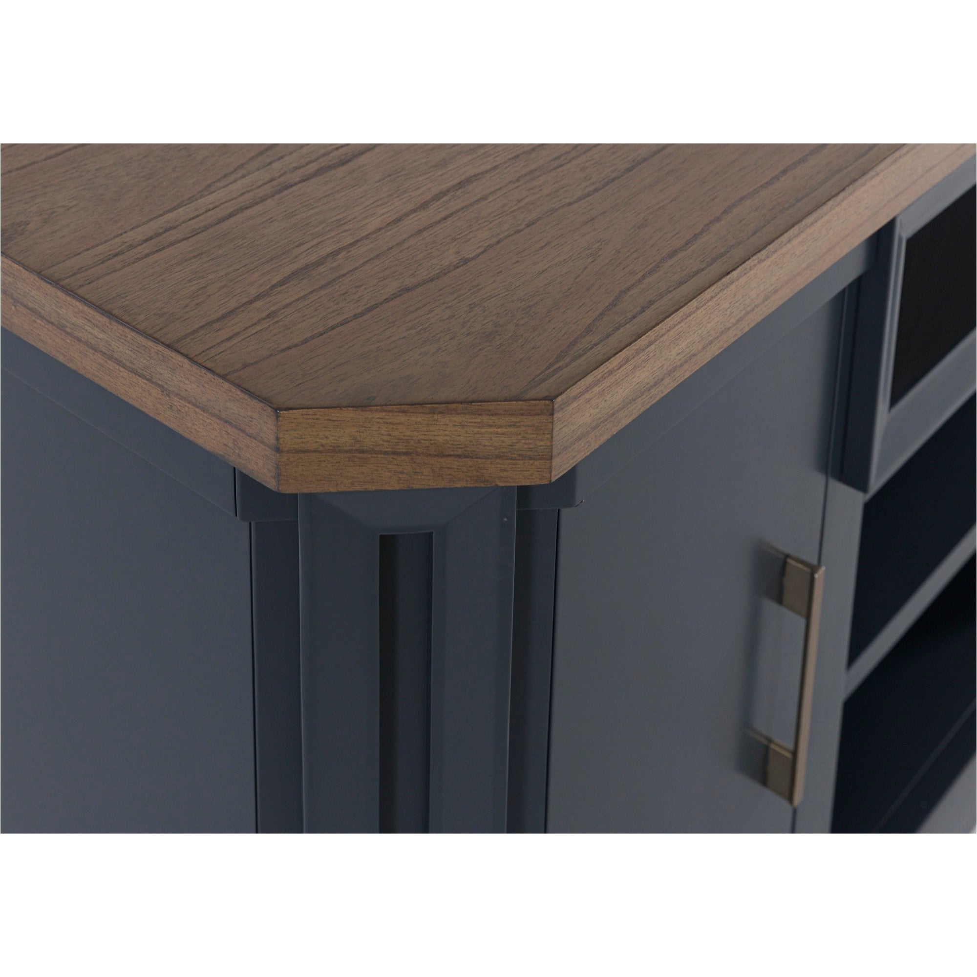 XL Slate Blue TV Stand