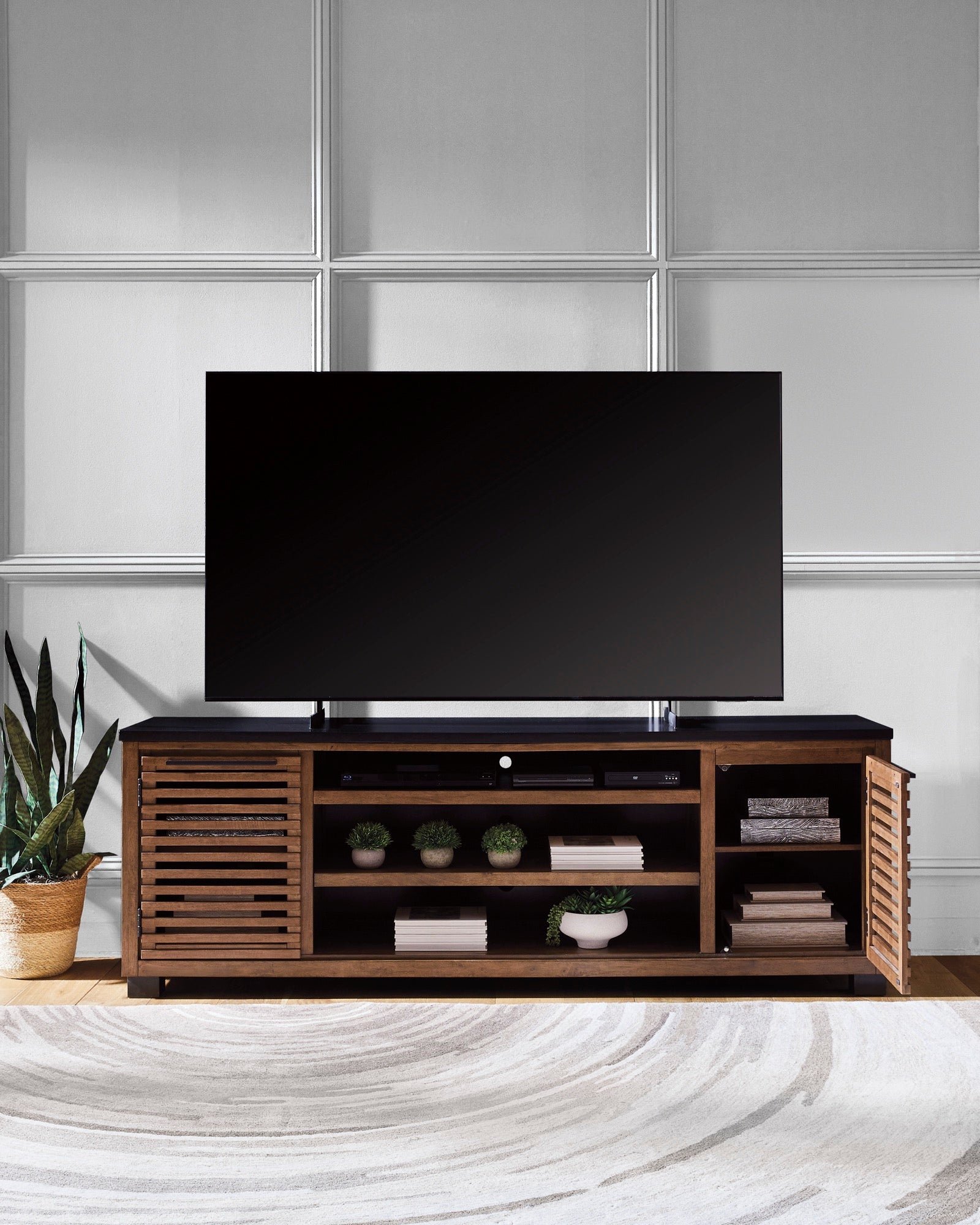 84" TV Stand - Adams Furniture
